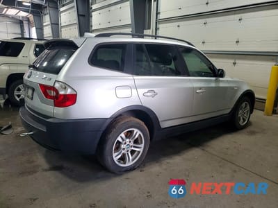 Trzecie zdjęcie samochodu z tyłu: 2005 BMW X3 3.0I VIN:WBXPA93415WD11333 - miniatura