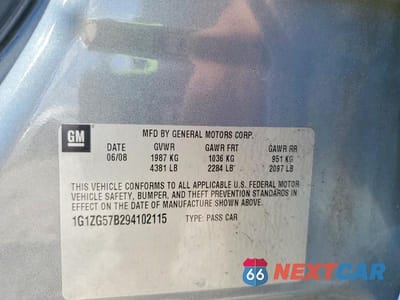 Zdjęcie 13 z 13 samochodu: 2009 CHEVROLET MALIBU LS VIN:1G1ZG57B294102115 - miniatura