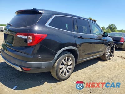 Trzecie zdjęcie samochodu z tyłu: 2022 HONDA PILOT EXL VIN:5FNYF5H55NB000504 - miniatura