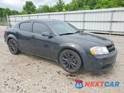 Czwarte zdjęcie samochodu z boku: 2014 DODGE AVENGER SE VIN:1C3CDZABXEN177434 - miniatura