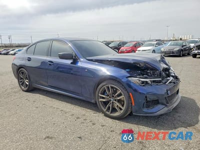 Czwarte zdjęcie samochodu z boku: 2020 BMW M340XI VIN:WBA5U9C00LFH30552 - miniatura