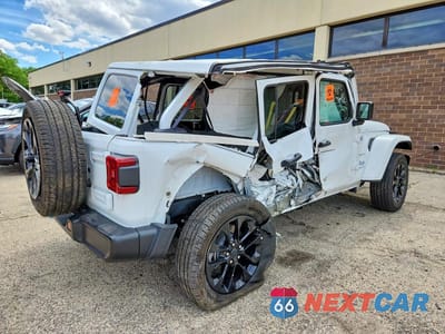 Trzecie zdjęcie samochodu z tyłu: 2024 JEEP WRANGLER VIN:1C4RJXP62RW233119 - miniatura
