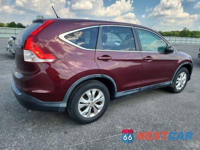 Trzecie zdjęcie samochodu z tyłu: 2014 HONDA CR-V EX VIN:5J6RM3H58EL043868 - miniatura