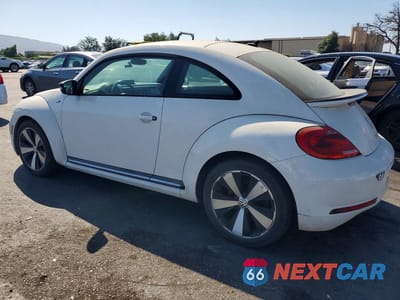 Drugie zdjęcie samochodu z przodu: 2014 VOLKSWAGEN BEETLE TURBO VIN:3VWVS7AT7EM600789 - miniatura