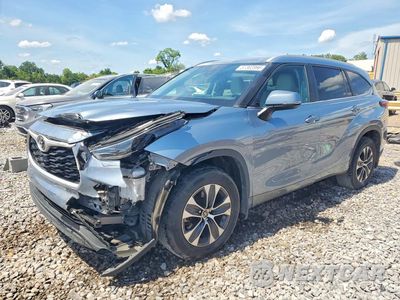 2024 TOYOTA HIGHLANDER XLE 5TDKDRAH2RS542121 - główne zdjęcie licytacji z USA - miniatura