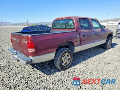 Trzecie zdjęcie samochodu z tyłu: 2001 DODGE DAKOTA QUAD VIN:1B7HG2AZ21S181924 - miniatura