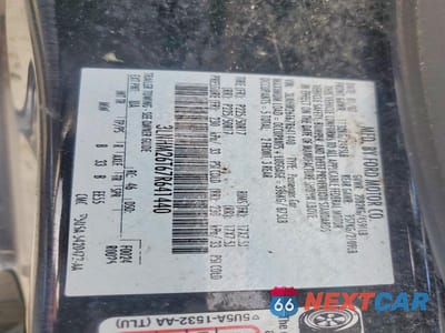 Zdjęcie 12 z 12 samochodu: 2007 LINCOLN MKZ VIN:3LNHM26T67R641440 - miniatura