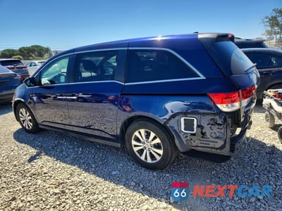 Drugie zdjęcie samochodu z przodu: 2015 HONDA ODYSSEY EXL VIN:5FNRL5H63FB112385 - miniatura