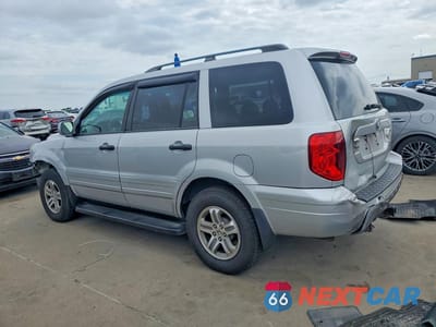 Drugie zdjęcie samochodu z przodu: 2003 HONDA PILOT EXL VIN:2HKYF18573H555218 - miniatura