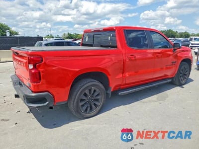 Trzecie zdjęcie samochodu z tyłu: 2020 CHEVROLET SILVERADO C1500 LT VIN:3GCPWCED4LG271508 - miniatura