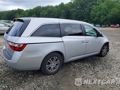 Trzecie zdjęcie samochodu z tyłu: 2013 HONDA ODYSSEY EXL VIN:5FNRL5H67DB030138 - miniatura
