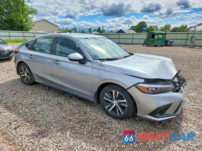 Czwarte zdjęcie samochodu z boku: 2024 HONDA CIVIC LX VIN:19XFL2H5XRE017700 - miniatura