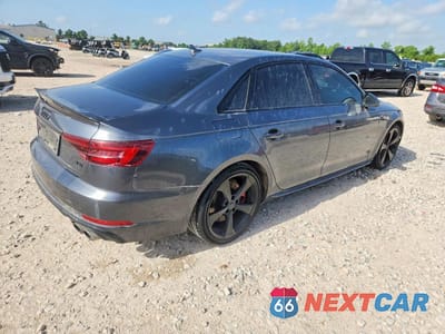 Trzecie zdjęcie samochodu z tyłu: 2018 AUDI S4 PRESTIGE VIN:WAUC4AF45JA065520 - miniatura