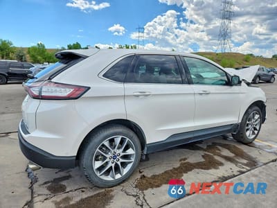 Trzecie zdjęcie samochodu z tyłu: 2016 FORD EDGE TITANIUM VIN:2FMPK4K91GBB52417 - miniatura