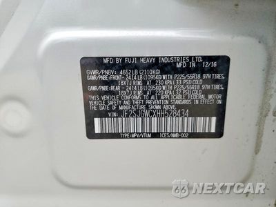 Zdjęcie 13 z 13 samochodu: 2017 SUBARU FORESTER 2.0XT TOURING VIN:JF2SJGWCXHH528434 - miniatura