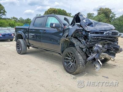 Czwarte zdjęcie samochodu z boku: 2023 CHEVROLET SILVERADO K1500 RST VIN:1GCUDEED5PZ288831 - miniatura