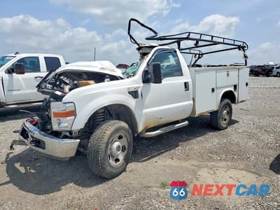 Drugie zdjęcie samochodu z przodu: 2008 FORD F350 SRW SUPER DUTY VIN:1FDSF35R48EC81200 - miniatura
