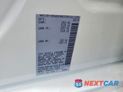 Zdjęcie 12 z 12 samochodu: 2025 NISSAN ALTIMA SV VIN:1N4BL4DVXSN332326 - miniatura