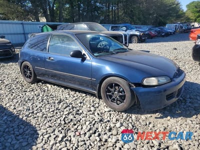 Czwarte zdjęcie samochodu z boku: 1995 HONDA CIVIC DX VIN:2HGEH2363SH519456 - miniatura