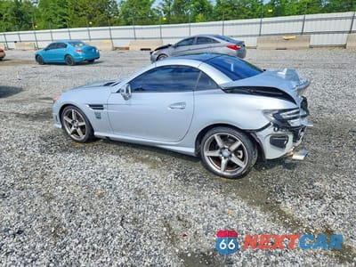 Drugie zdjęcie samochodu z przodu: 2015 MERCEDES-BENZ SLK 350 VIN:WDDPK5HA9FF106476 - miniatura