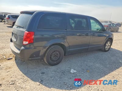 Trzecie zdjęcie samochodu z tyłu: 2013 DODGE GRAND CARAVAN SE VIN:2C4RDGBGXDR634491 - miniatura