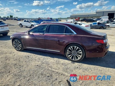 Drugie zdjęcie samochodu z przodu: 2018 LINCOLN CONTINENTAL SELECT VIN:1LN6L9SK8J5602813 - miniatura