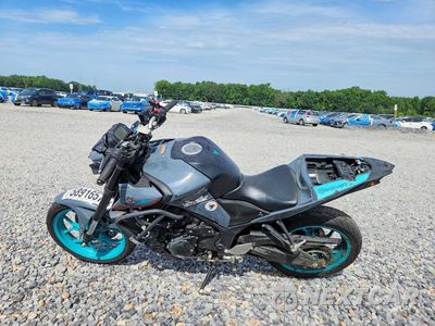 Trzecie zdjęcie samochodu z tyłu: 2023 YAMAHA MT-03 VIN:MH3RH20Y7PK010137 - miniatura