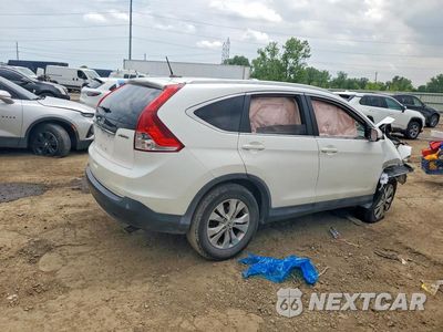 Trzecie zdjęcie samochodu z tyłu: 2013 HONDA CR-V EXL VIN:5J6RM4H71DL075437 - miniatura