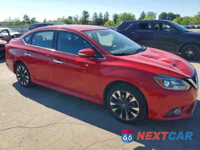 Czwarte zdjęcie samochodu z boku: 2016 NISSAN SENTRA SR VIN:3N1AB7AP1GY288391 - miniatura