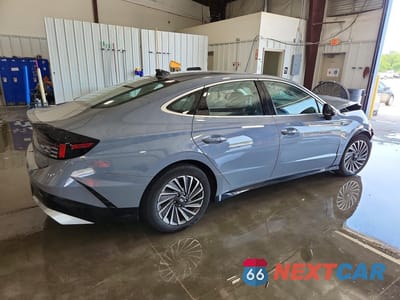 Trzecie zdjęcie samochodu z tyłu: 2024 HYUNDAI SONATA HYBRID SEL VIN:KMHL34JJ4RA097144 - miniatura