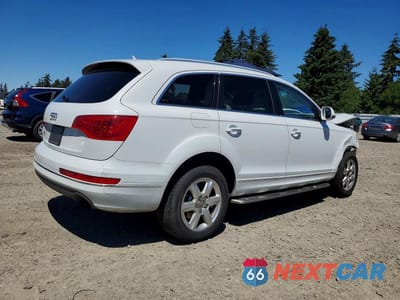 Trzecie zdjęcie samochodu z tyłu: 2012 AUDI Q7 PREMIUM PLUS VIN:WA1LGAFE3CD008571 - miniatura