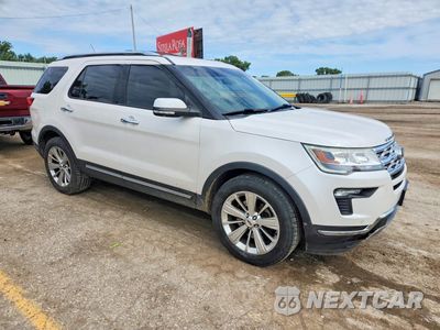 Czwarte zdjęcie samochodu z boku: 2019 FORD EXPLORER LIMITED VIN:1FM5K8FHXKGB33267 - miniatura