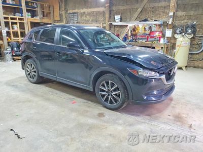 Czwarte zdjęcie samochodu z boku: 2018 MAZDA CX-5 TOURING VIN:JM3KFACM7J0417328 - miniatura