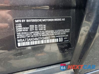 Zdjęcie 12 z 12 samochodu: 2021 BMW 228XI VIN:WBA73AK04M7H34887 - miniatura