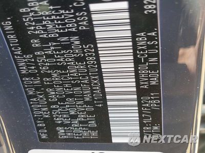 Zdjęcie 13 z 13 samochodu: 2026 TOYOTA CAMRY LE VIN:4T1DAACKXTU298325 - miniatura