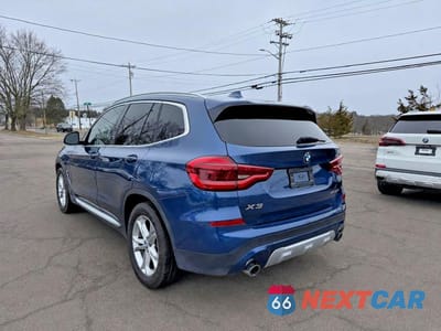 Trzecie zdjęcie samochodu z tyłu: 2019 BMW X3 SDRIVE30I VIN:5UXTR7C5XKLF30580 - miniatura
