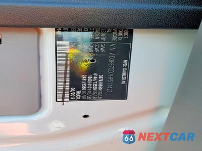 Zdjęcie 14 z 14 samochodu: 2017 MERCEDES-BENZ SPRINTER 2500 VIN:WD3PE7CD7HP511421 - miniatura