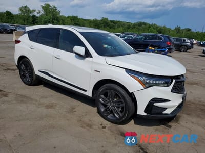 Czwarte zdjęcie samochodu z boku: 2020 ACURA RDX A-SPEC VIN:5J8TC2H68LL022728 - miniatura