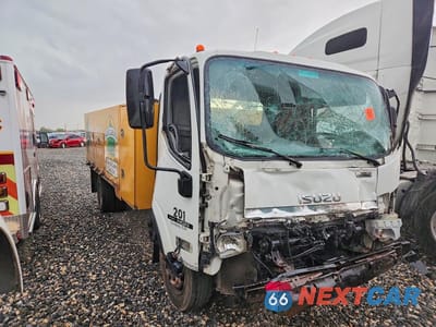 Czwarte zdjęcie samochodu z boku: 2008 ISUZU NQR DUMP TRUCK VIN:JALE5W16787902014 - miniatura