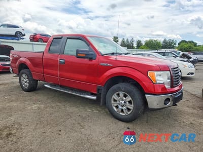 Czwarte zdjęcie samochodu z boku: 2010 FORD F150 SUPER CAB VIN:1FTFX1EV2AFA60182 - miniatura