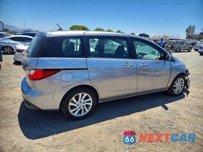 Trzecie zdjęcie samochodu z tyłu: 2012 MAZDA 5 VIN:JM1CW2BLXC0112761 - miniatura