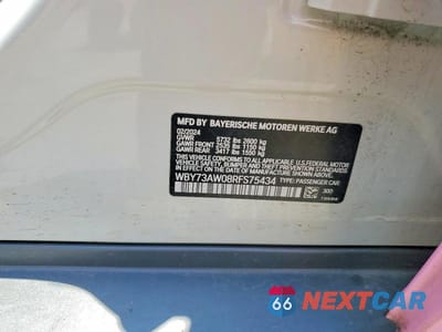 Zdjęcie 12 z 12 samochodu: 2024 BMW I4 EDRIVE 40 VIN:WBY73AW08RFS75434 - miniatura