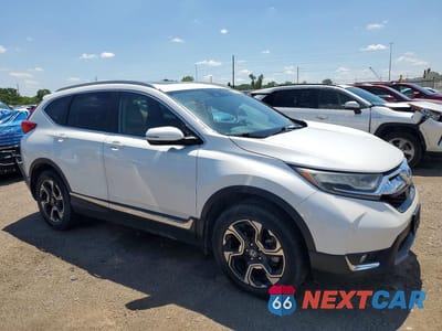 Czwarte zdjęcie samochodu z boku: 2018 HONDA CR-V TOURING VIN:5J6RW2H91JL009949 - miniatura