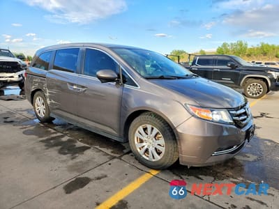 Czwarte zdjęcie samochodu z boku: 2017 HONDA ODYSSEY EXL VIN:5FNRL5H62HB007338 - miniatura