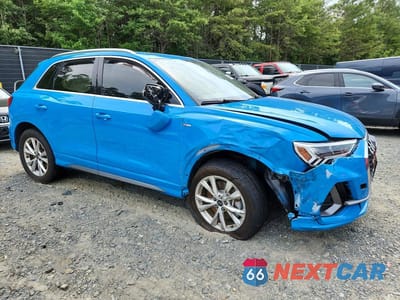 Czwarte zdjęcie samochodu z boku: 2023 AUDI Q3 PREMIUM S LINE 45 VIN:WA1DECF38P1137790 - miniatura