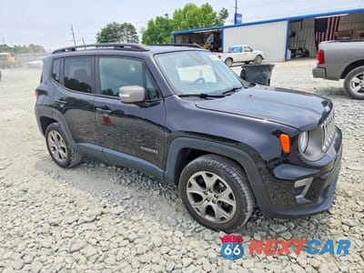 Czwarte zdjęcie samochodu z boku: 2019 JEEP RENEGADE LIMITED VIN:ZACNJBD15KPJ94309 - miniatura