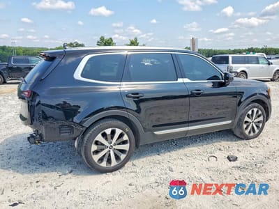 Trzecie zdjęcie samochodu z tyłu: 2022 KIA TELLURIDE EX VIN:5XYP34HC9NG279493 - miniatura