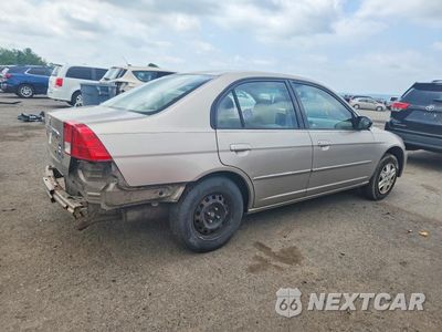 Trzecie zdjęcie samochodu z tyłu: 2003 HONDA CIVIC LX VIN:2HGES16533H529470 - miniatura