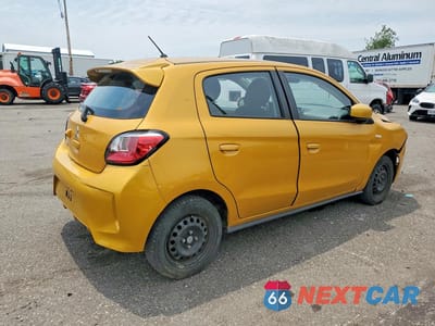 Trzecie zdjęcie samochodu z tyłu: 2024 MITSUBISHI MIRAGE ES VIN:ML32AUHJ5RH006758 - miniatura