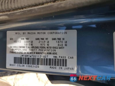Zdjęcie 12 z 12 samochodu: 2014 MAZDA 3 GRAND TOURING VIN:JM1BM1W72E1131827 - miniatura